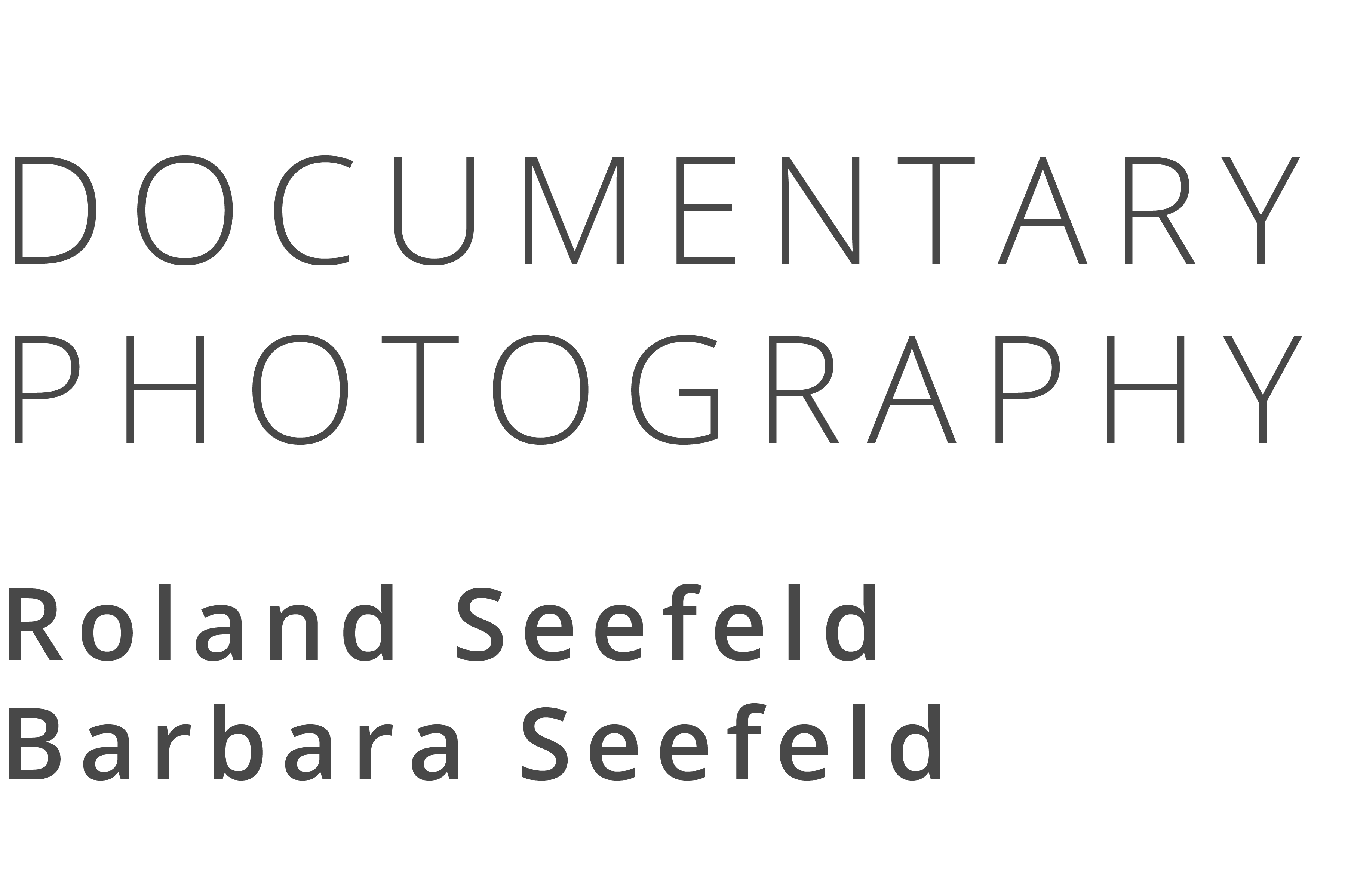 Documentary Photography